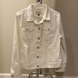 New White jean jacket